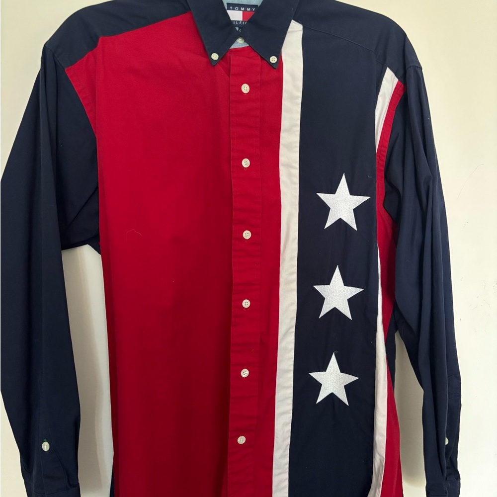 Tommy Hilfiger men’s stars and stripes shirt size small